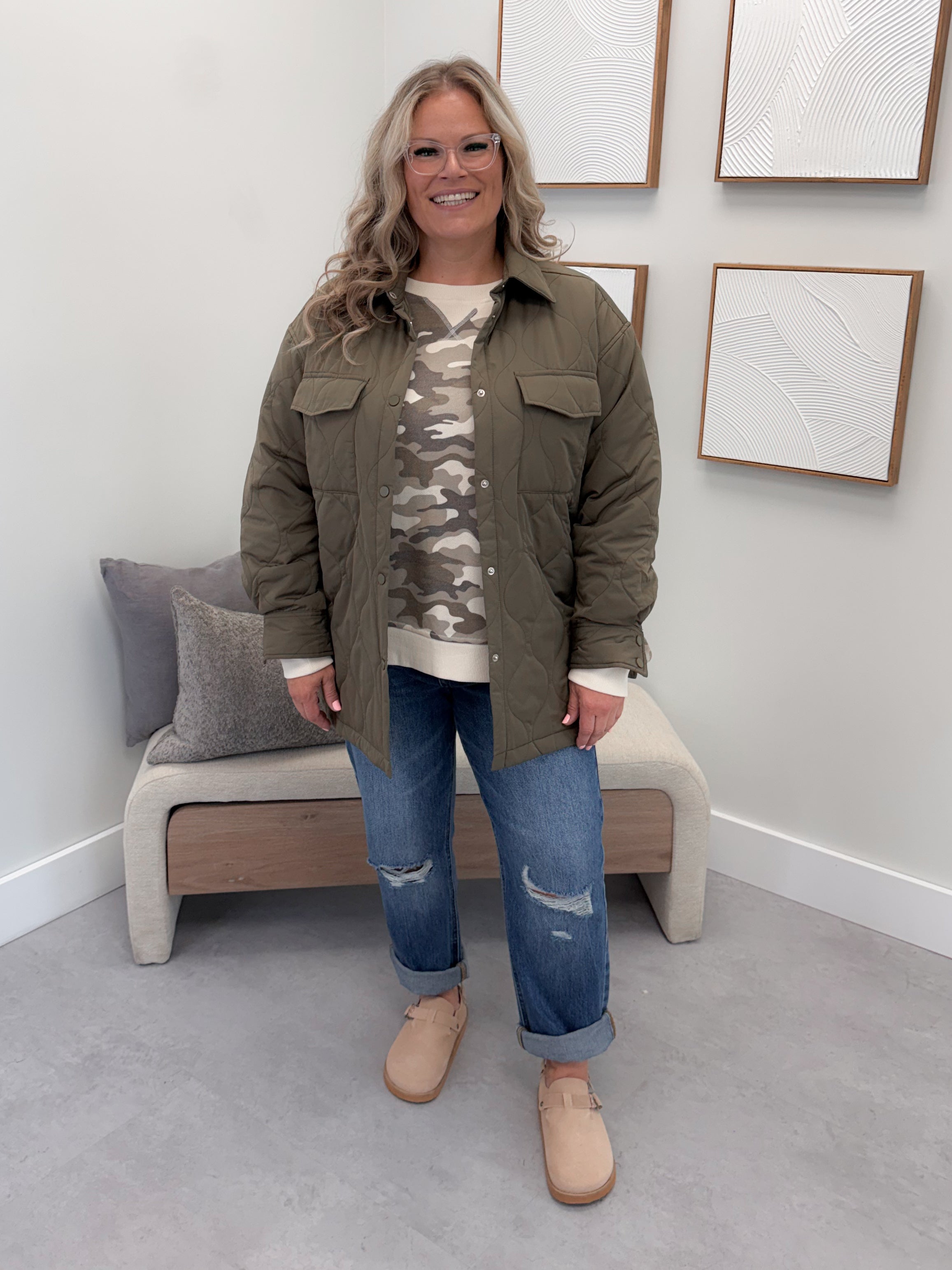 Solstice Jacket in Olive