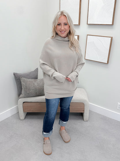 1129 Sweater in Stone by Twenty Nine The Label