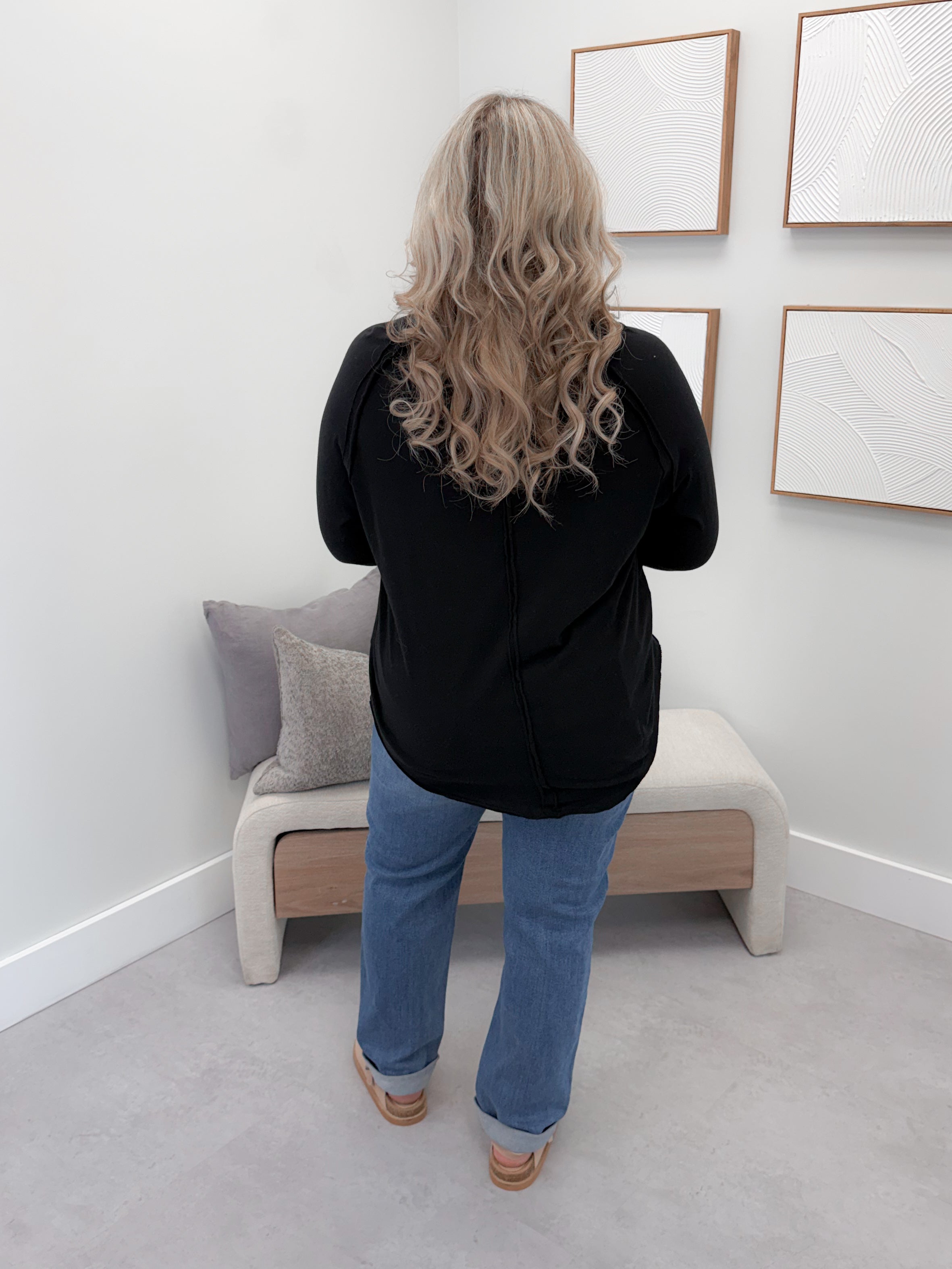 Harlyn Long Sleeve in Black