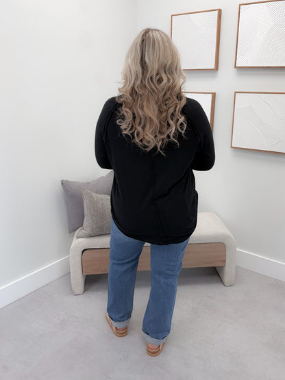 Harlyn Long Sleeve in Black