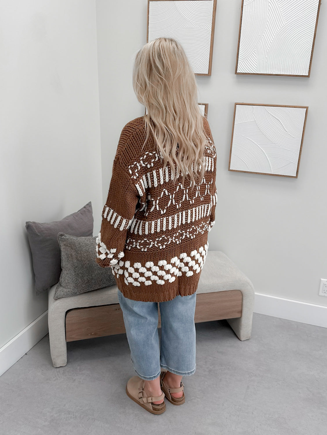 Cabin Days Cardigan in Ginger