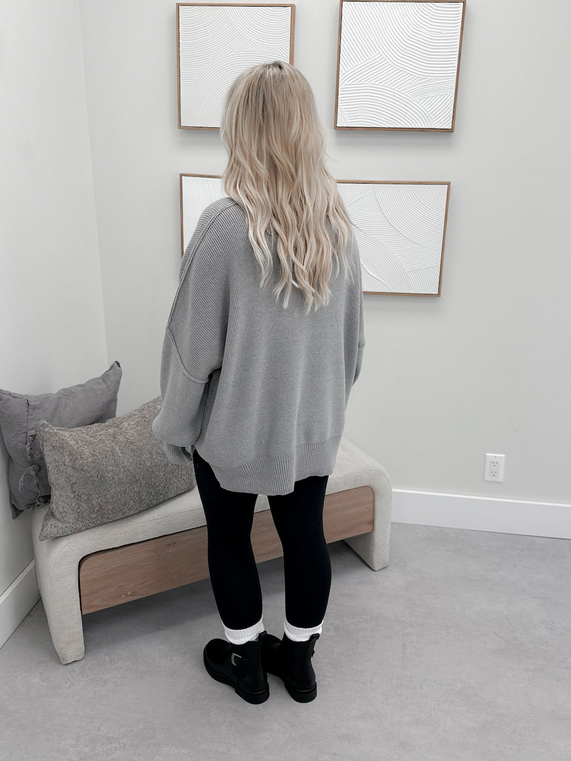 Eliana Sweater in Grey
