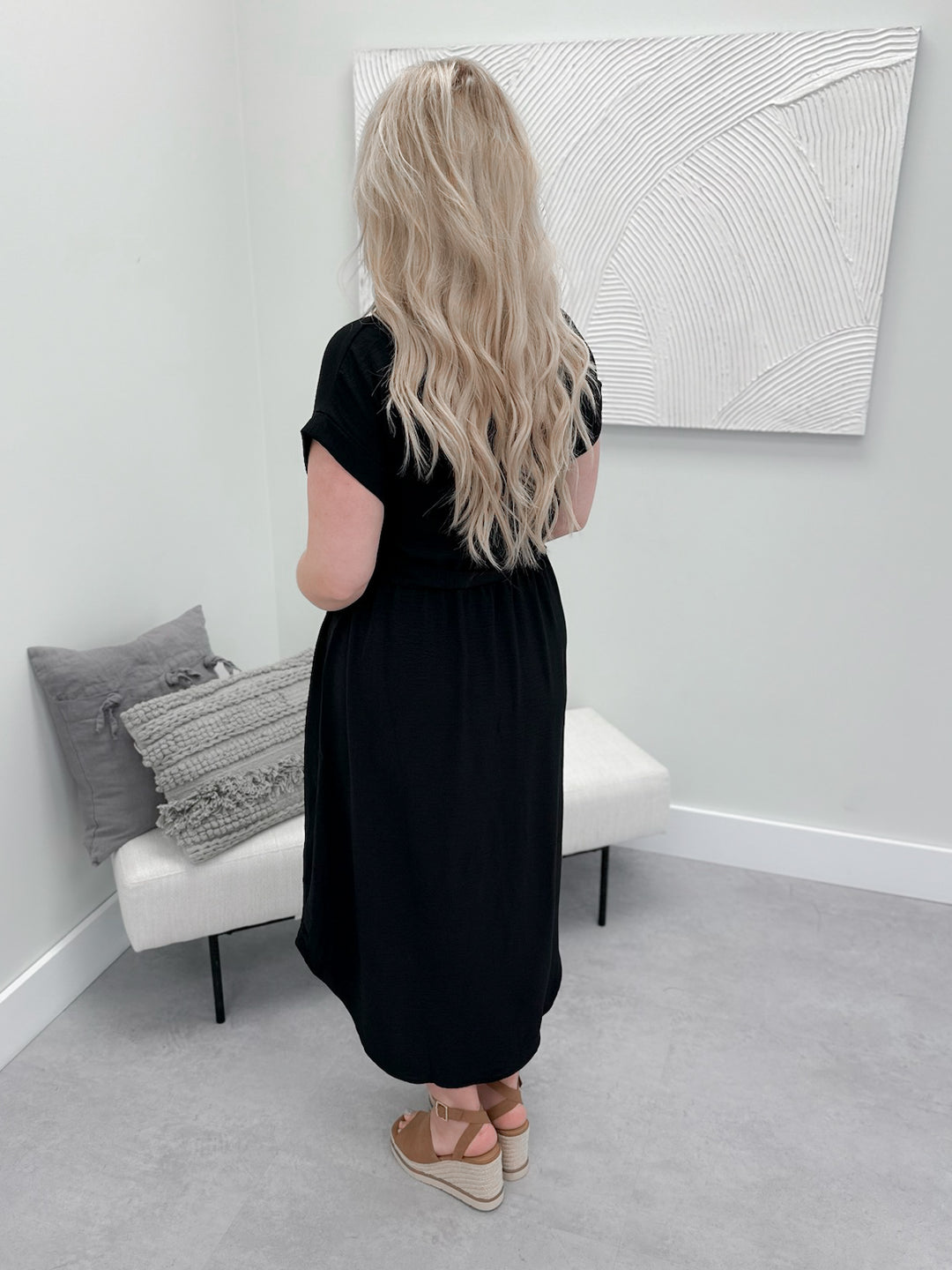 Elinda Dress in Black
