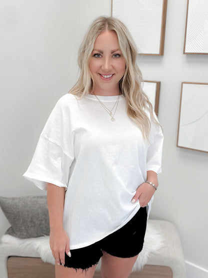Dizzy Tee in White
