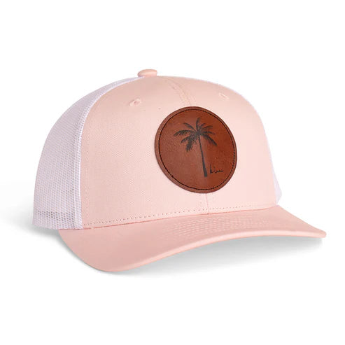 Trucker Hat in 3 Palm Pink by K'lani