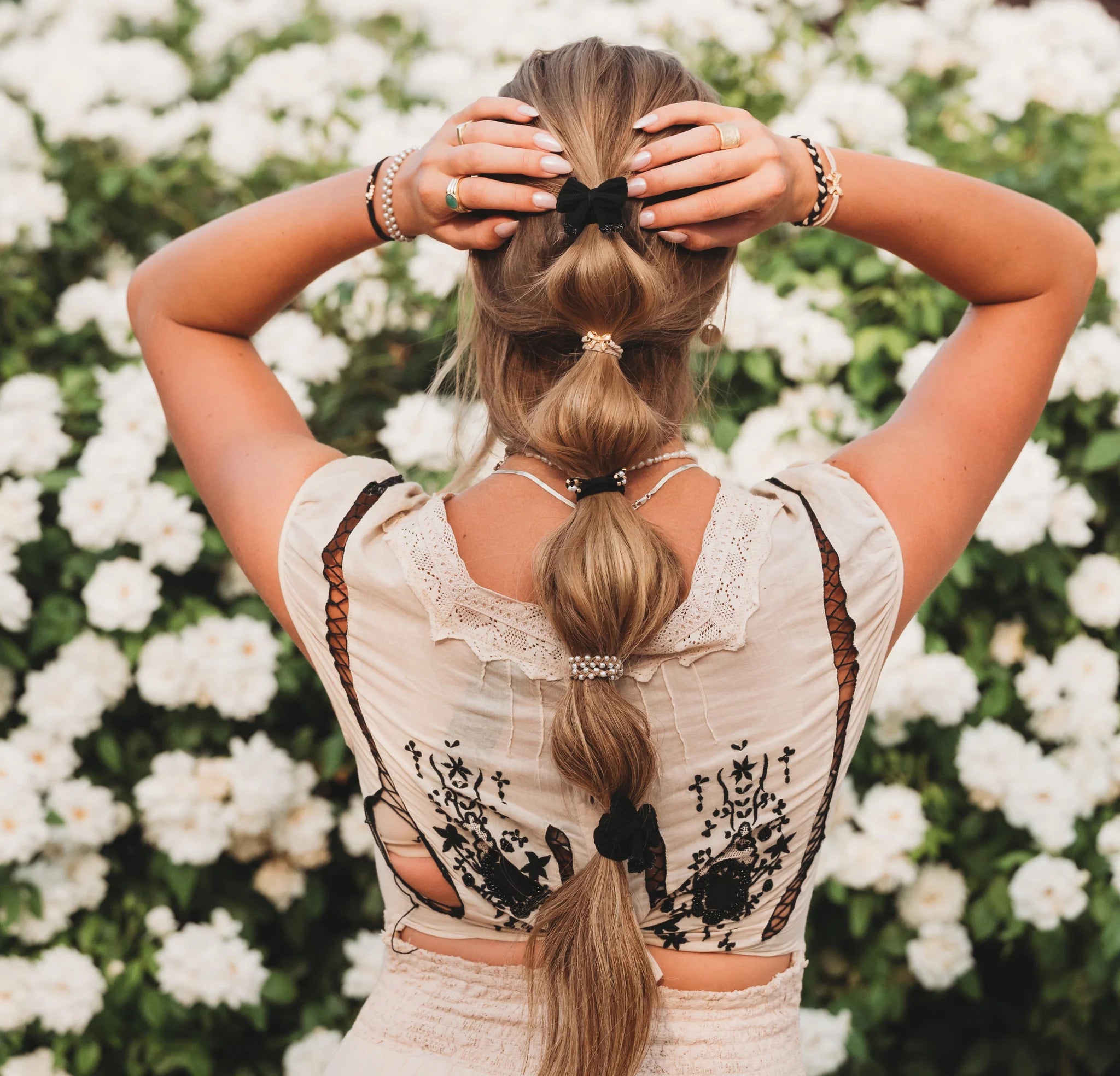 Harmony Hair Tie Bracelet Set by K'lani