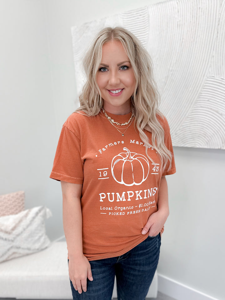 Pumpkin Farm Tee by Ash + Antler