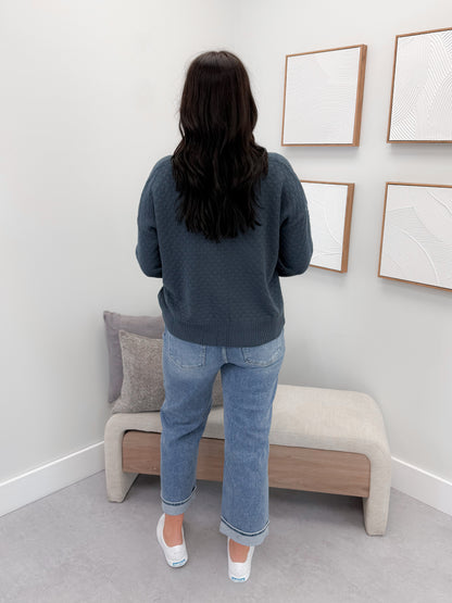 Gianna Sweater in Teal