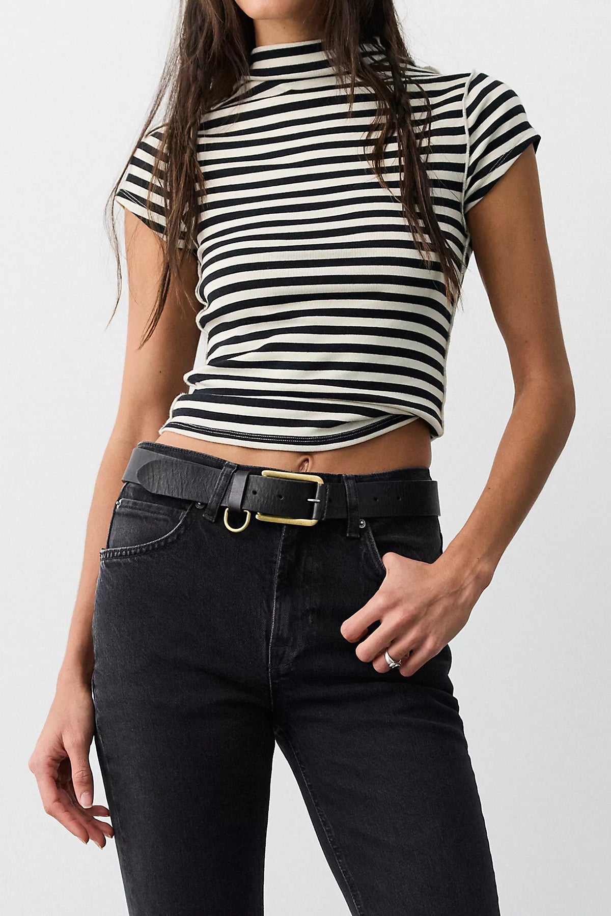 Brooklyn Belt in Bitter Bark by Free People