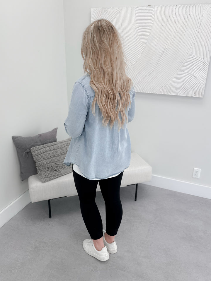 Jules Denim Button Up