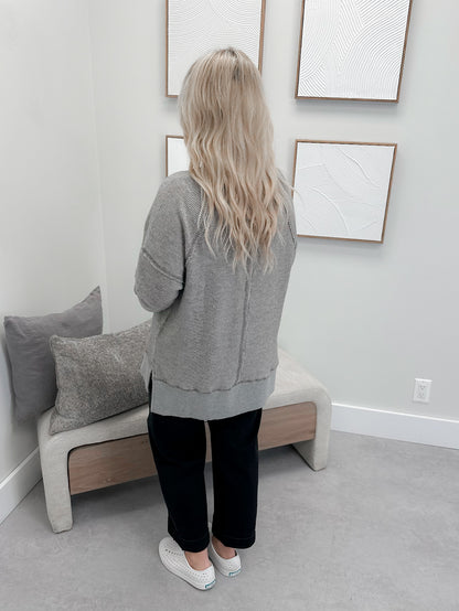 Turner Pullover in Grey