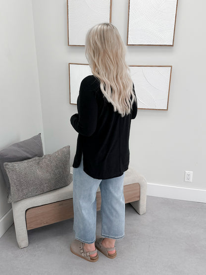 Amalia Long Sleeve in Black