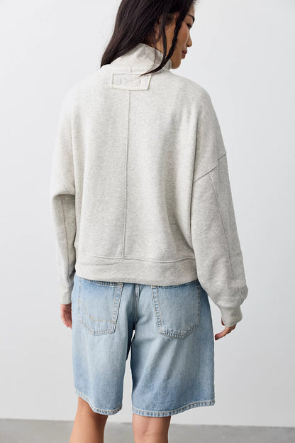Timeless Pullover in Heather Grey by Free People