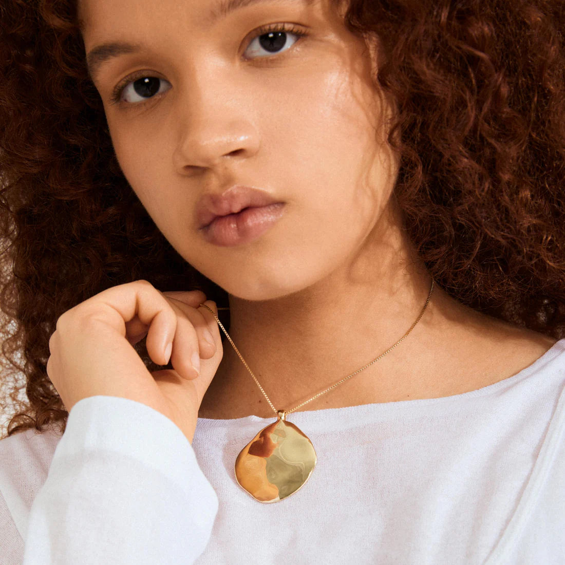 Long Plated Necklace