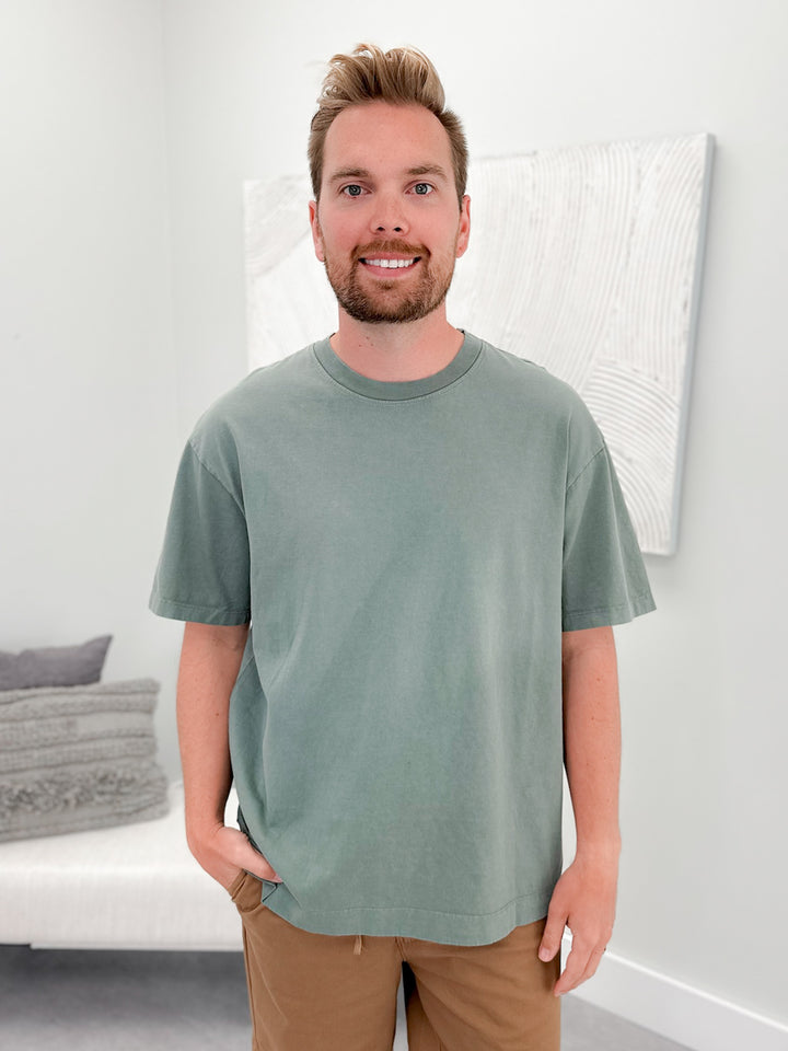 Diego Mens Tee in Olive