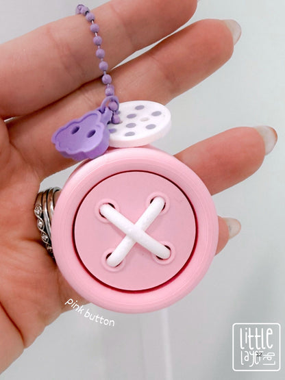Button Clicker Keychain