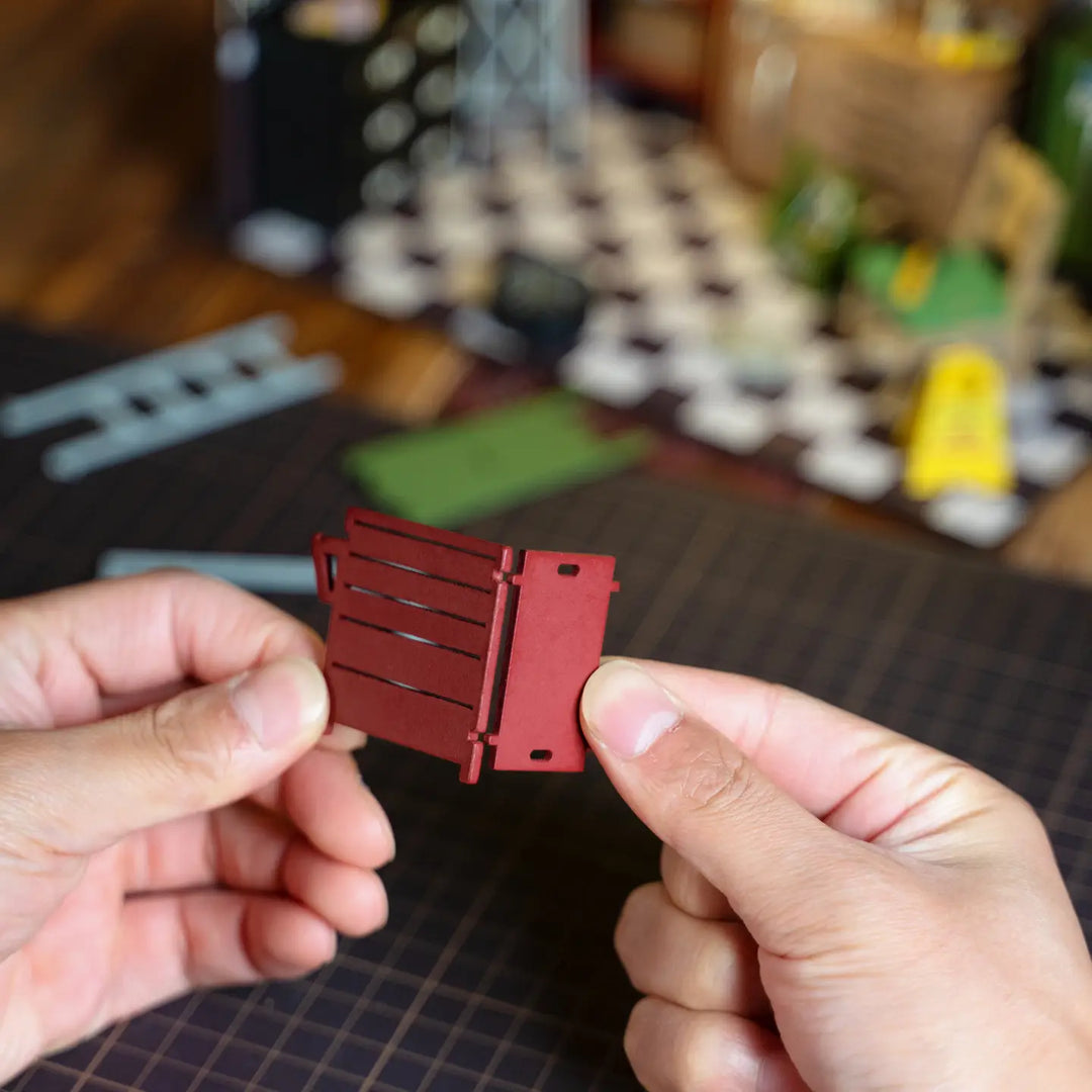 DIY Miniature Garage Workshop