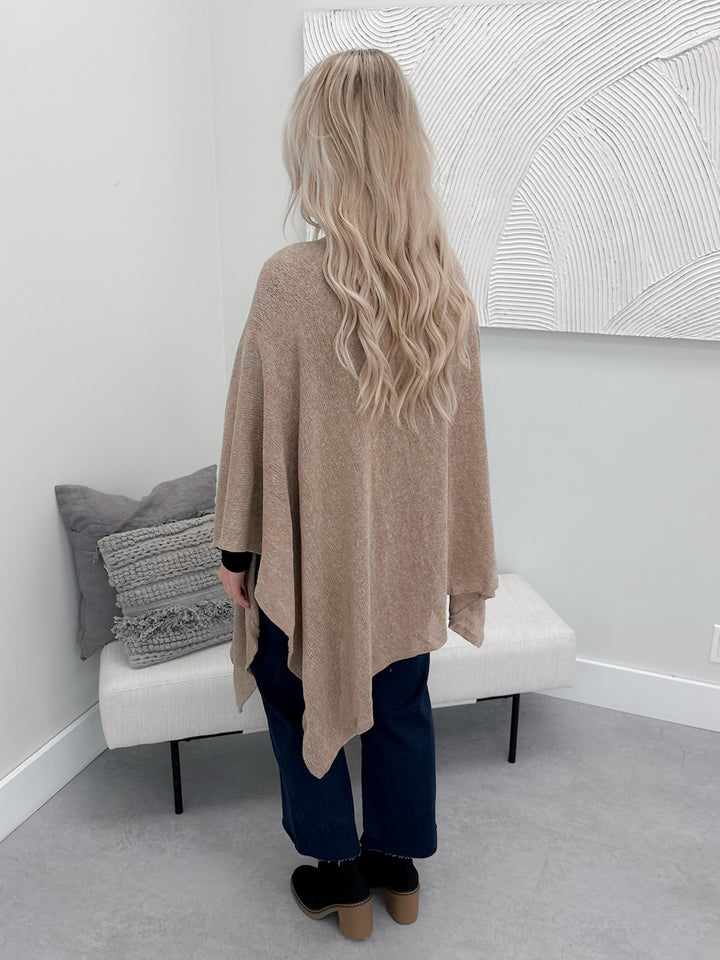 Sophia Shawl in Almond