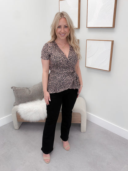 Izzy Blouse in Leopard