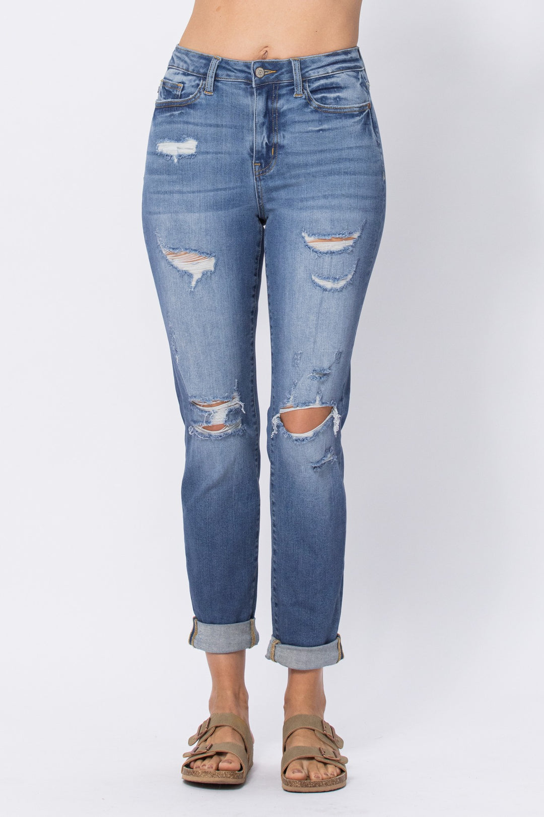 Xyla High Rise Boyfriend Jean by Judy Blue