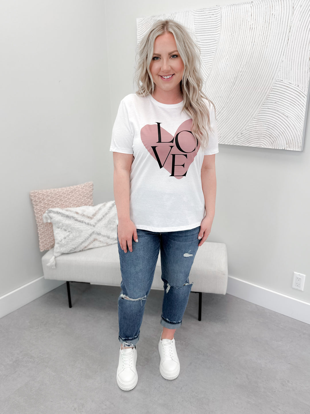 Love Skips A Beat Tee by Ash + Antler