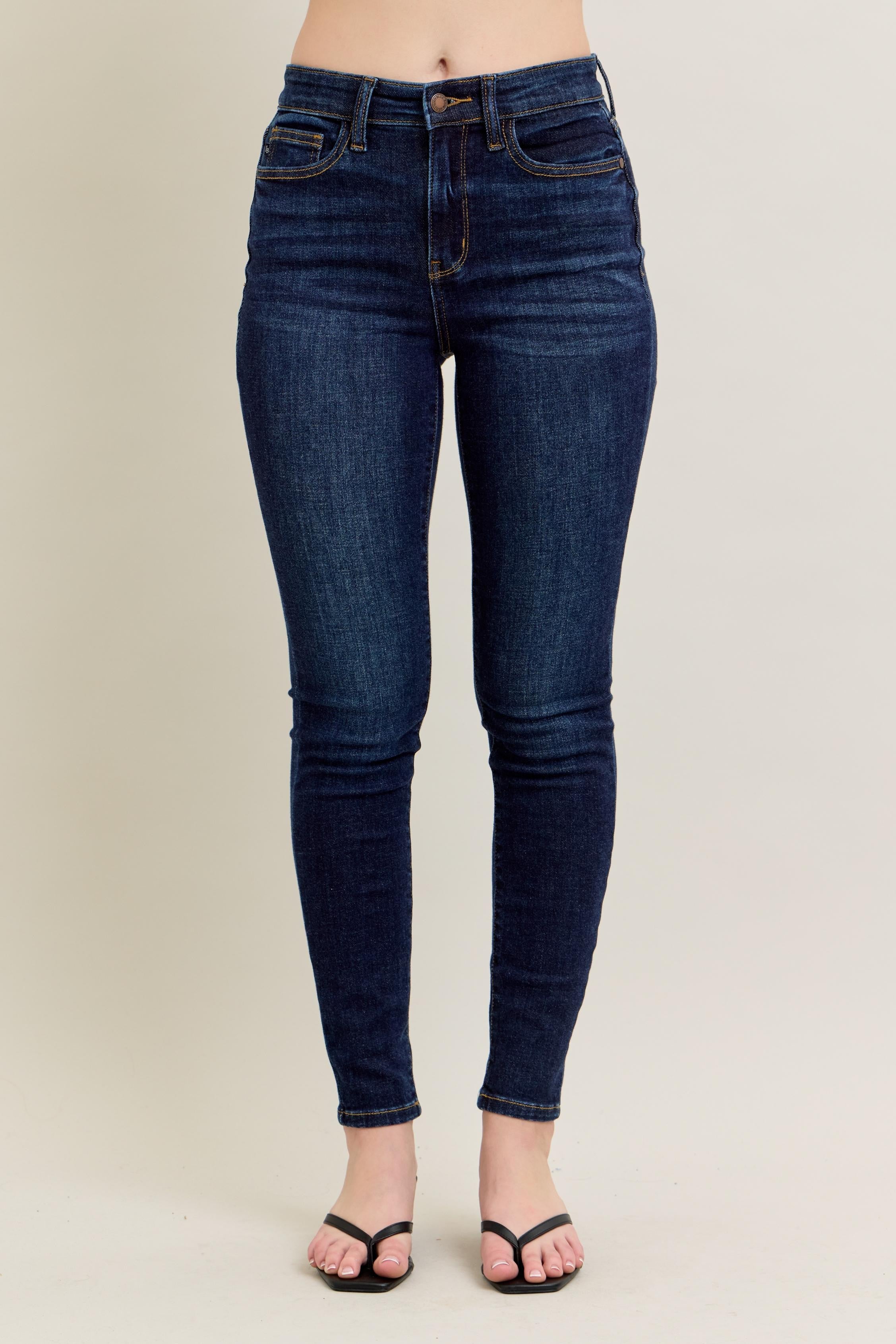 Tryst Jeans in Dark Wash Skinny by Judy Blue