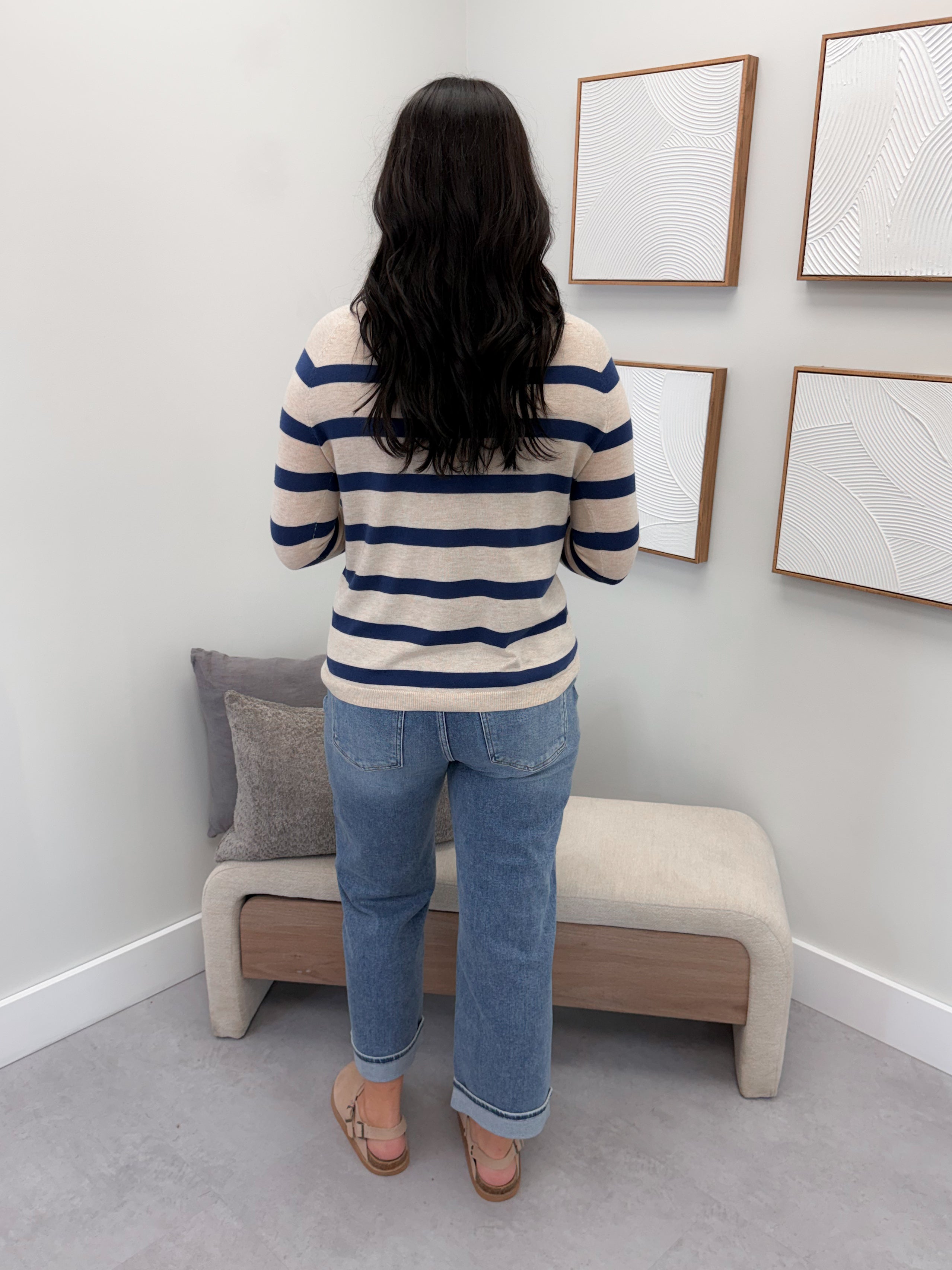 Jasper Sweater in Navy