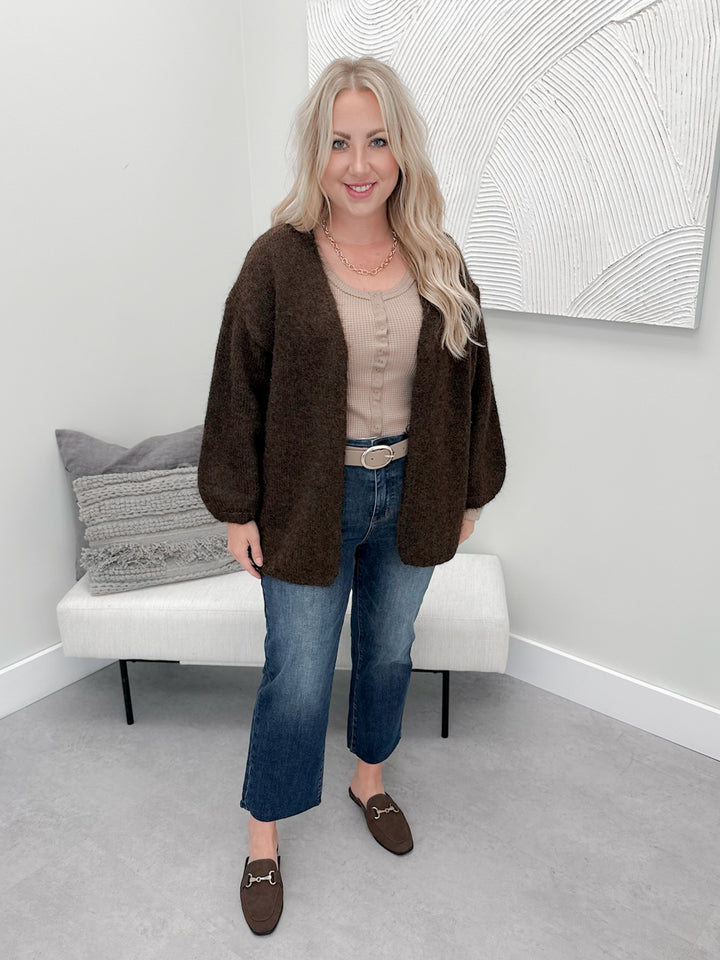 Josie Cardigan in Brown