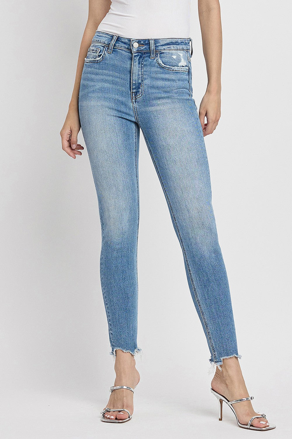 Monique High Rise Jeans by Flying Monkey