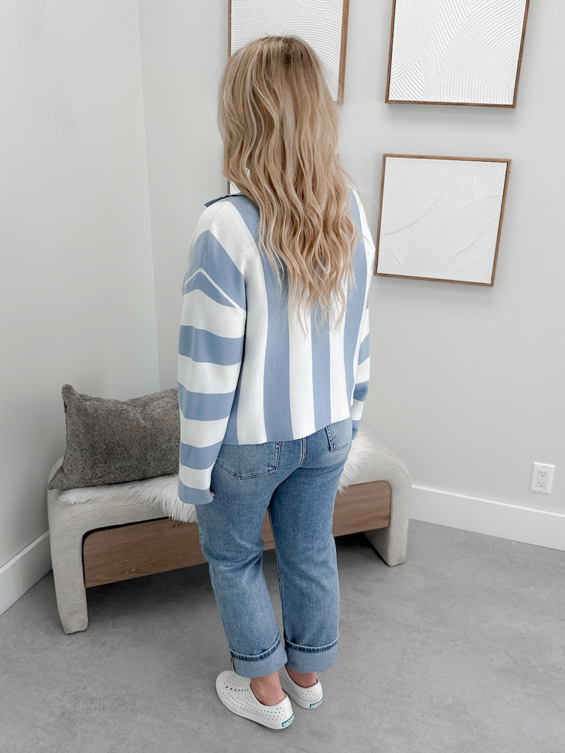 Lunelle Cardigan in Blue