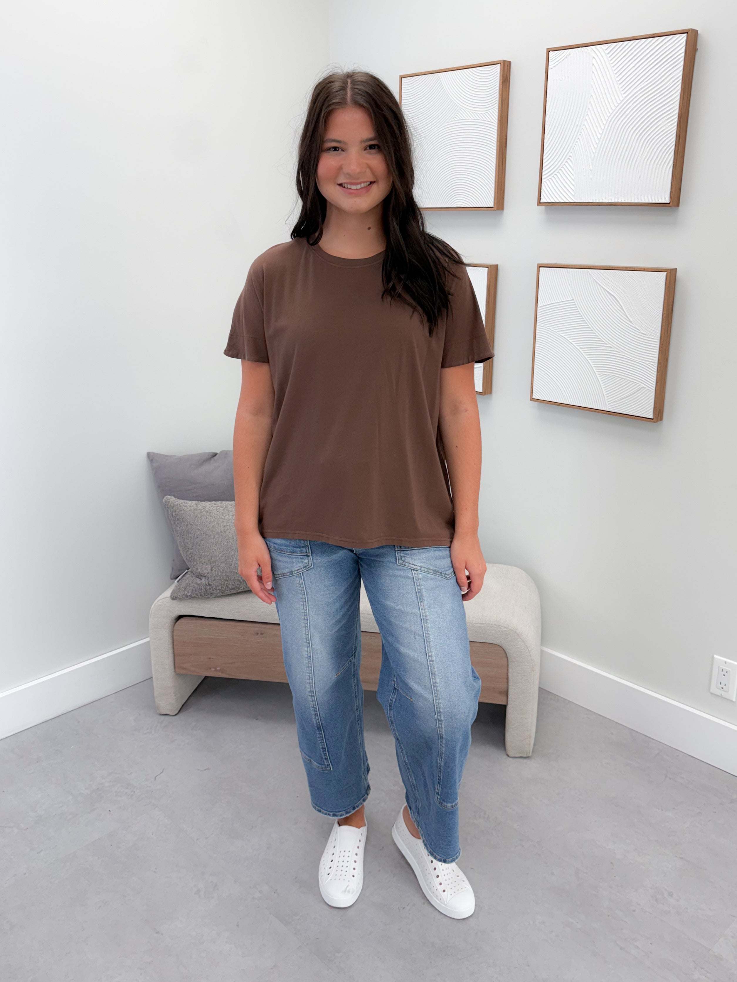Jessie Tee in Chocolate