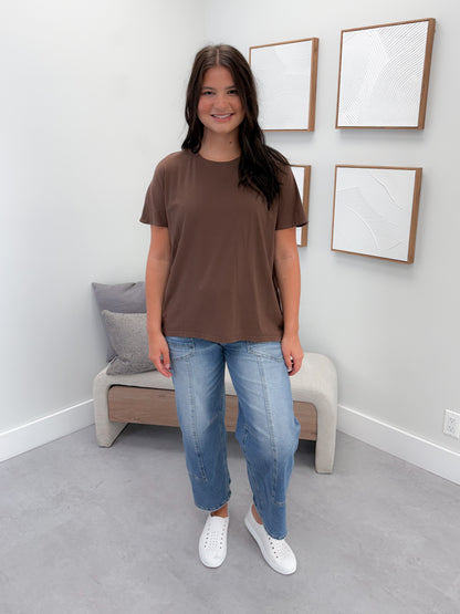 Jessie Tee in Chocolate