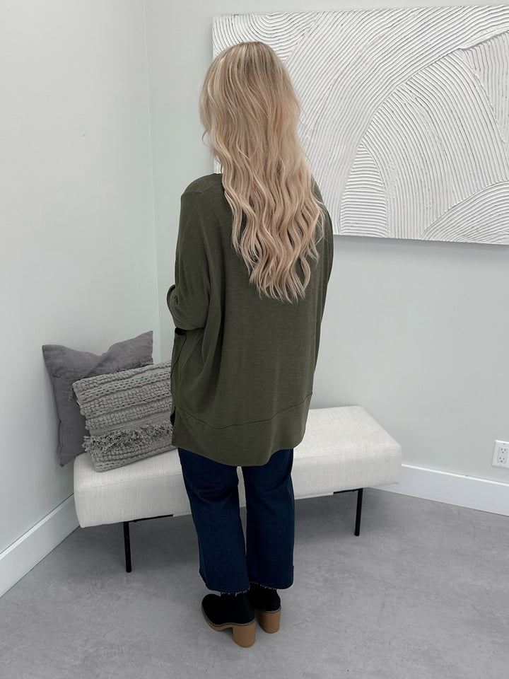 Fable Top in Olive