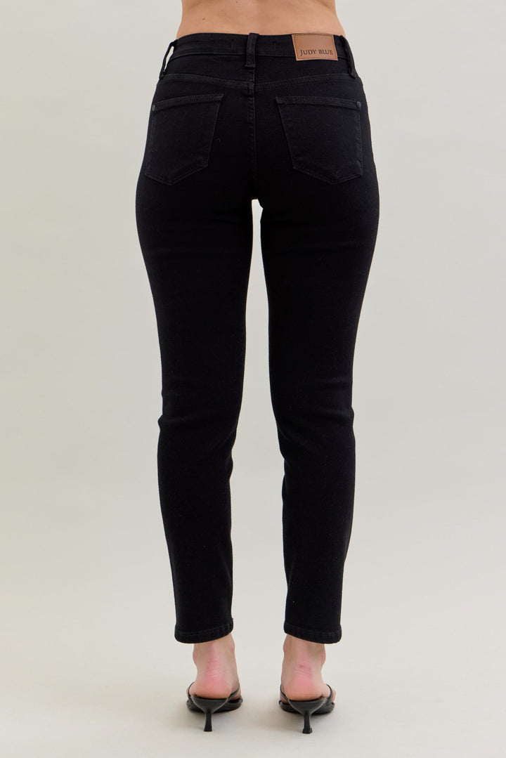 Stratford Slim Fit Jeans in Black by Judy Blue