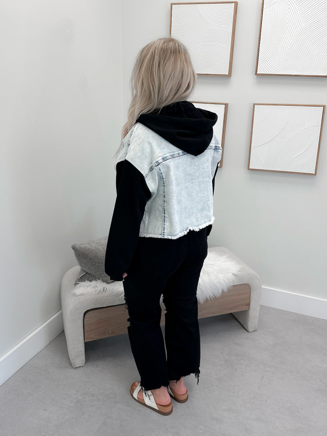 Dagen Layered Jean Jacket