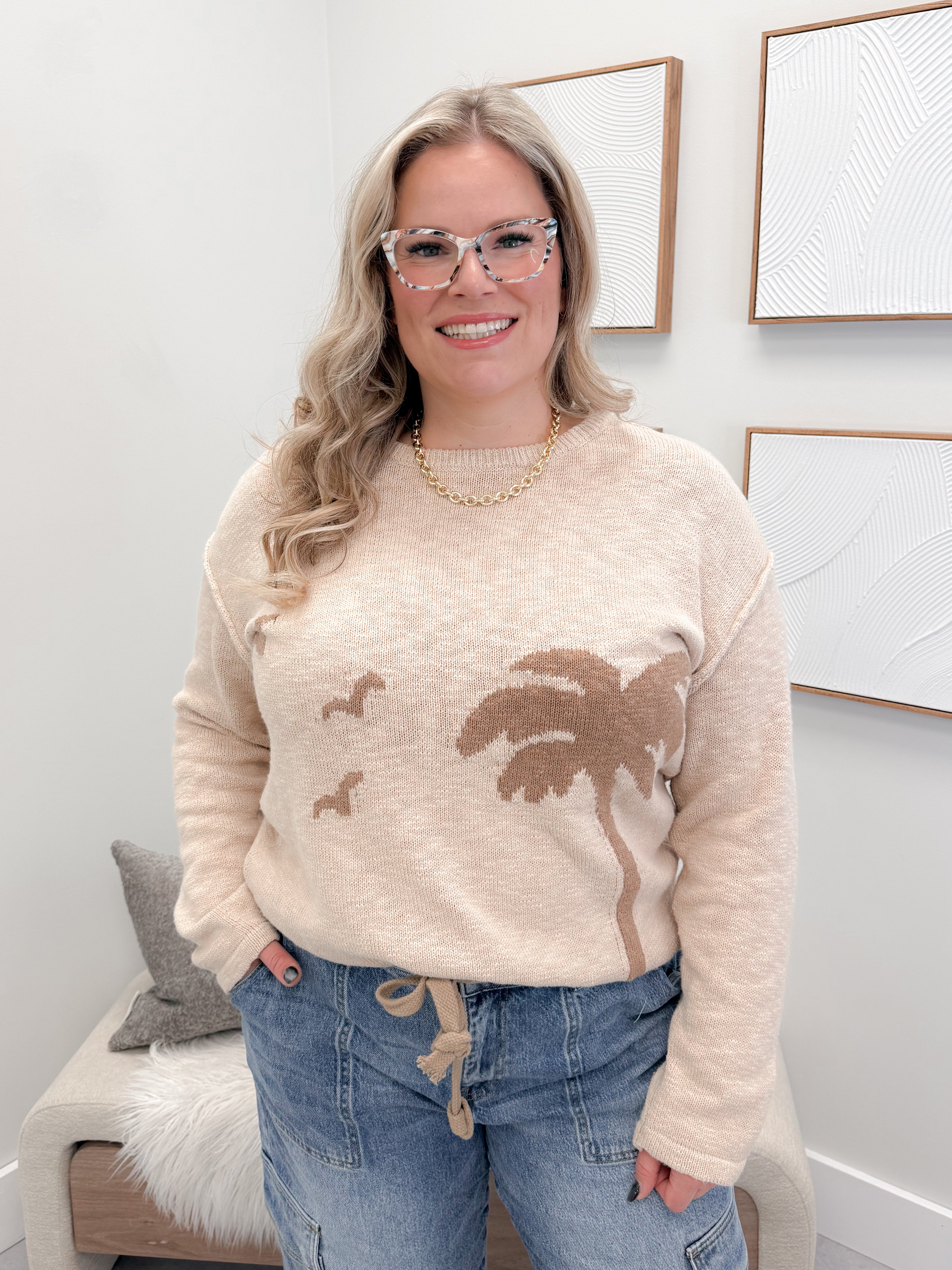 Sway Sweater in Sand