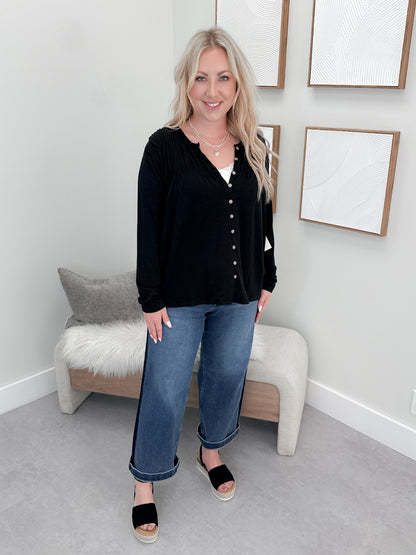 Tru Long Sleeve in Black