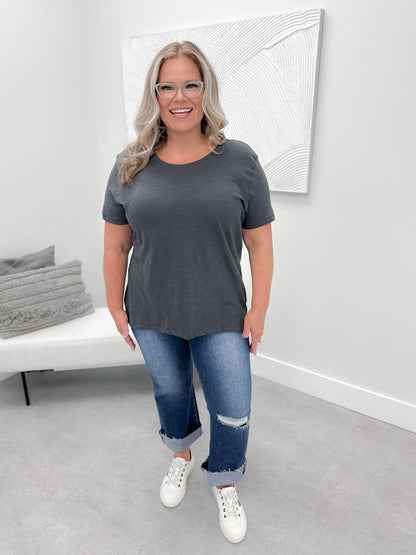 209 Tee in Iron by Twenty Nine The Label