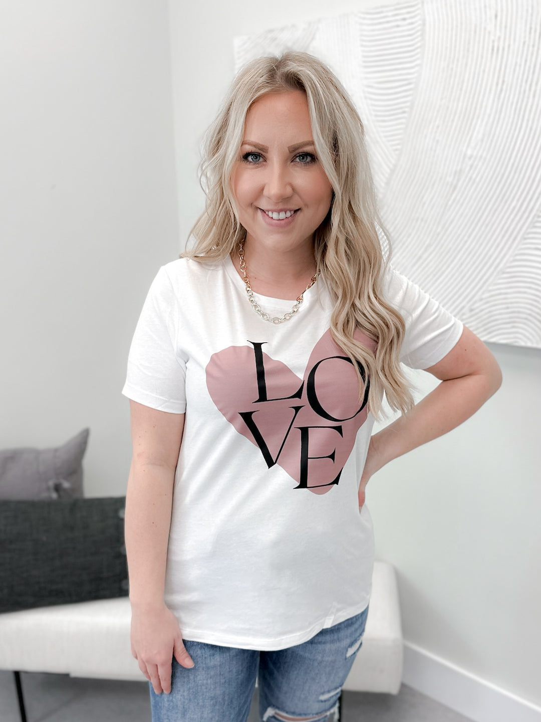 Love Skips A Beat Tee by Ash + Antler