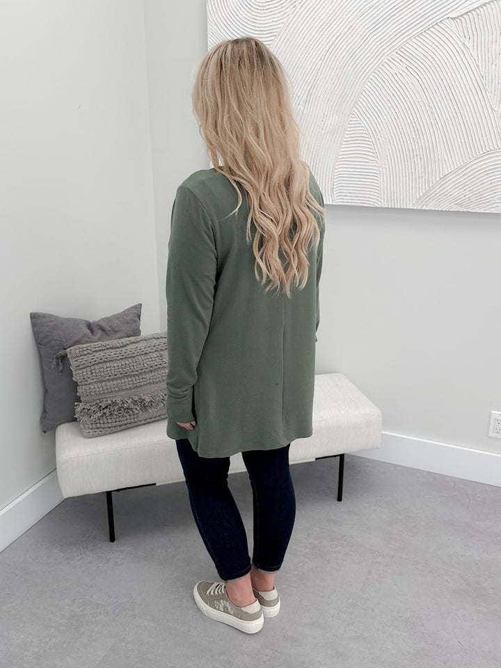 Cori Cardigan in Sage
