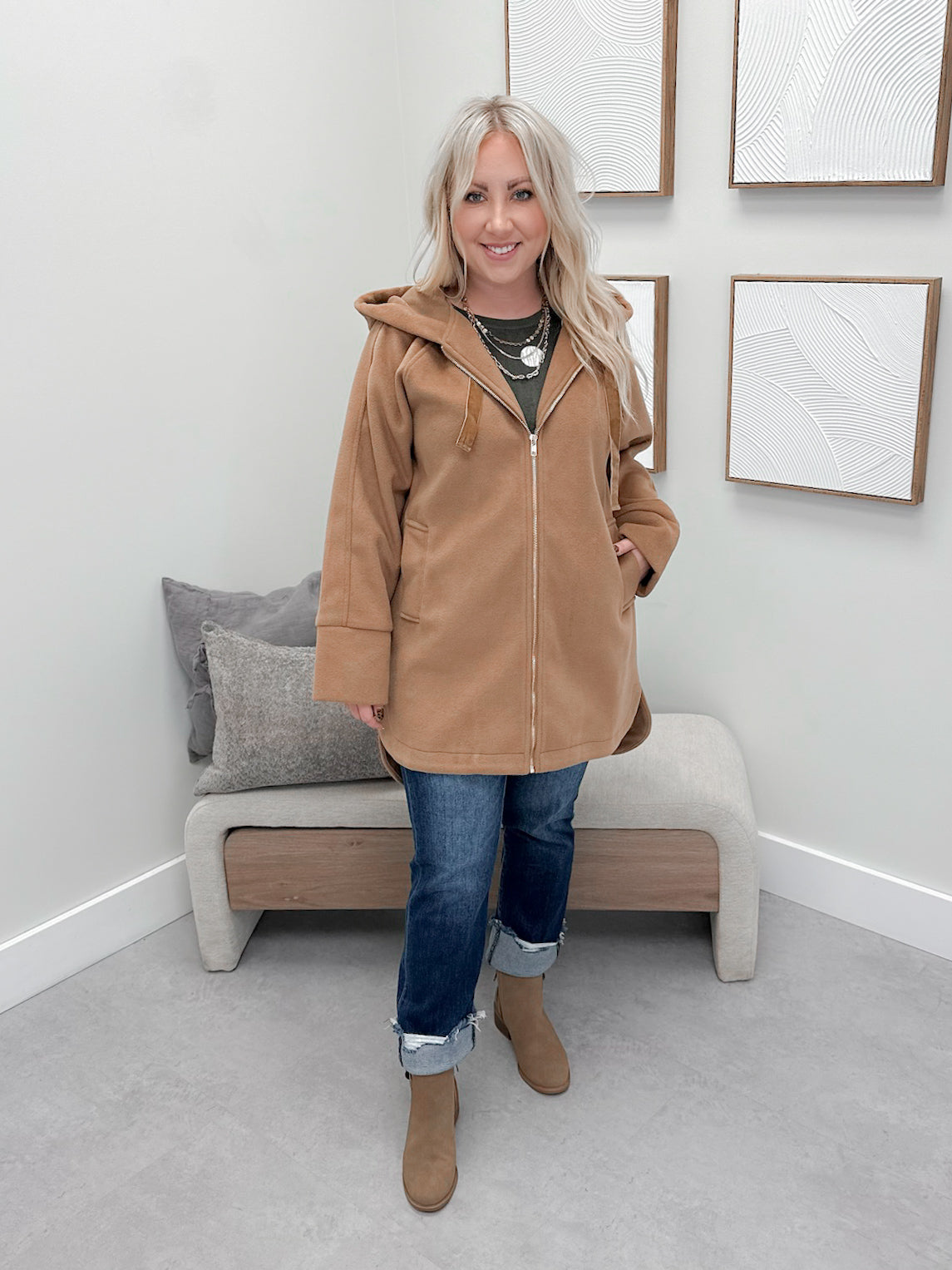 Eternal Jacket in Camel