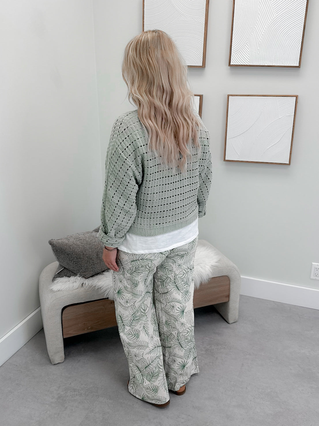 Irene Sweater in Sage
