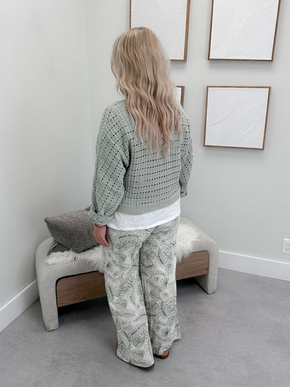 Irene Sweater in Sage