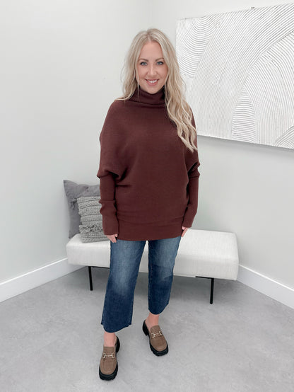 1129 Sweater in Cerise by Twenty Nine The Label