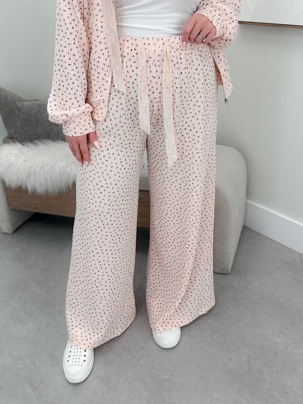 Maisy Lounger Pants in Blush