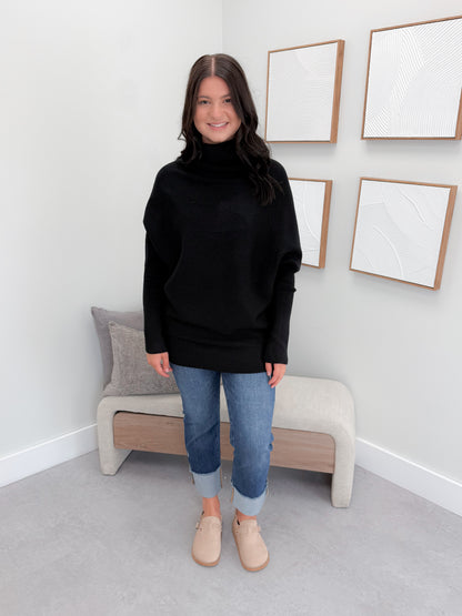 1129 Sweater in  Black by Twenty Nine The Label
