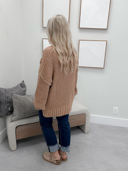 Mitchell Sweater in Mocha