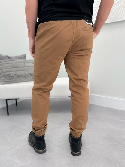 Mens Apollo Joggers in Camel