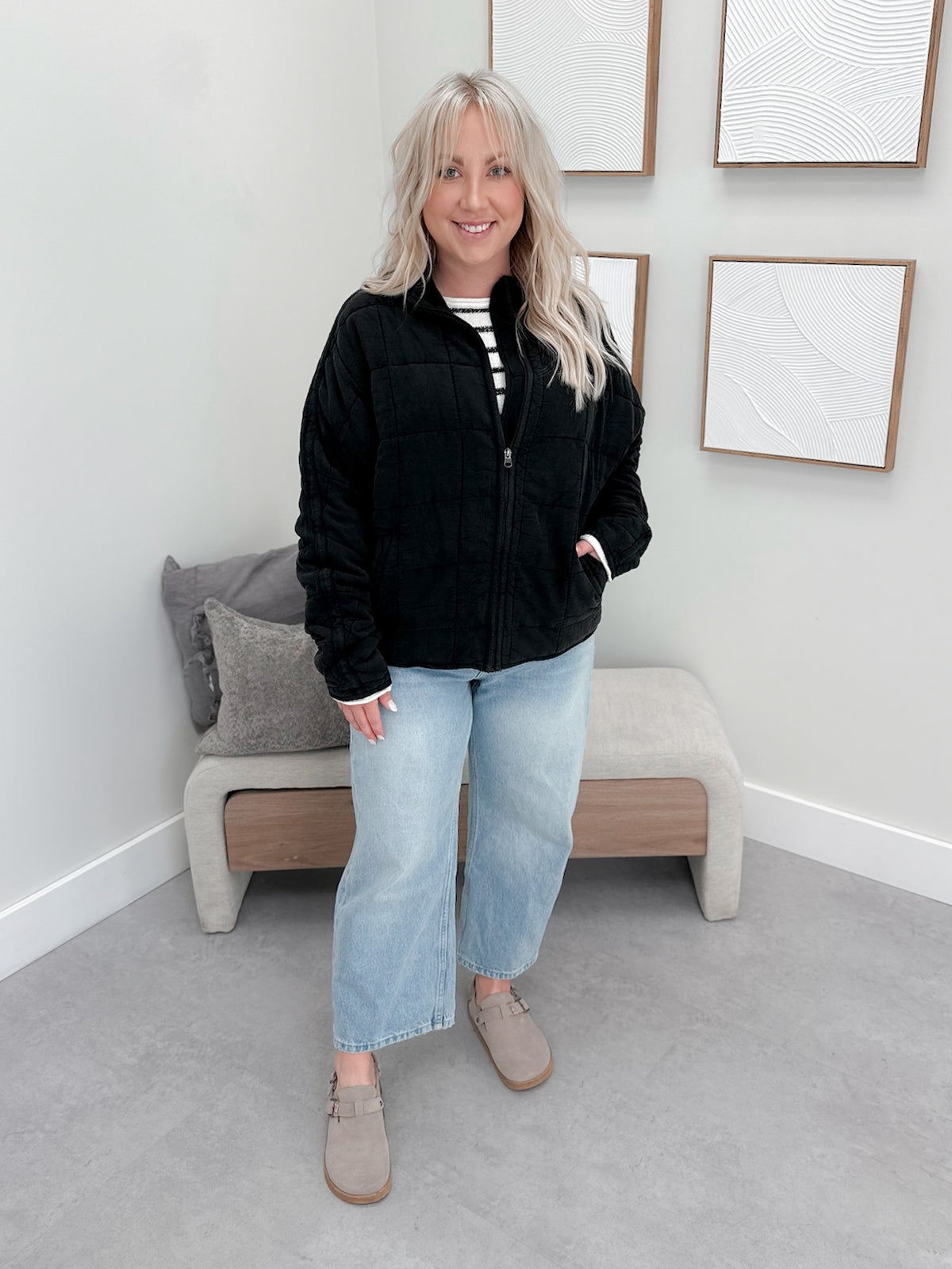 Collyn Jacket in Black
