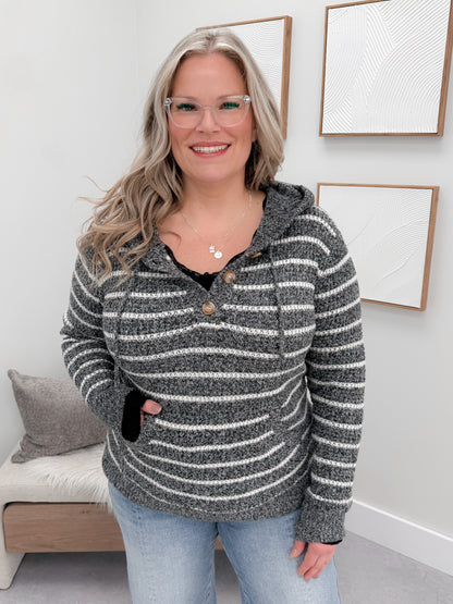 Sloane Sweater in Charcoal